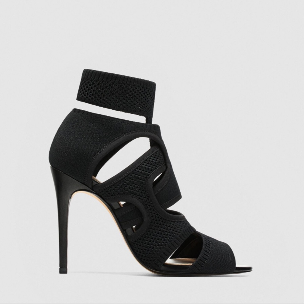 Zara knit shoes